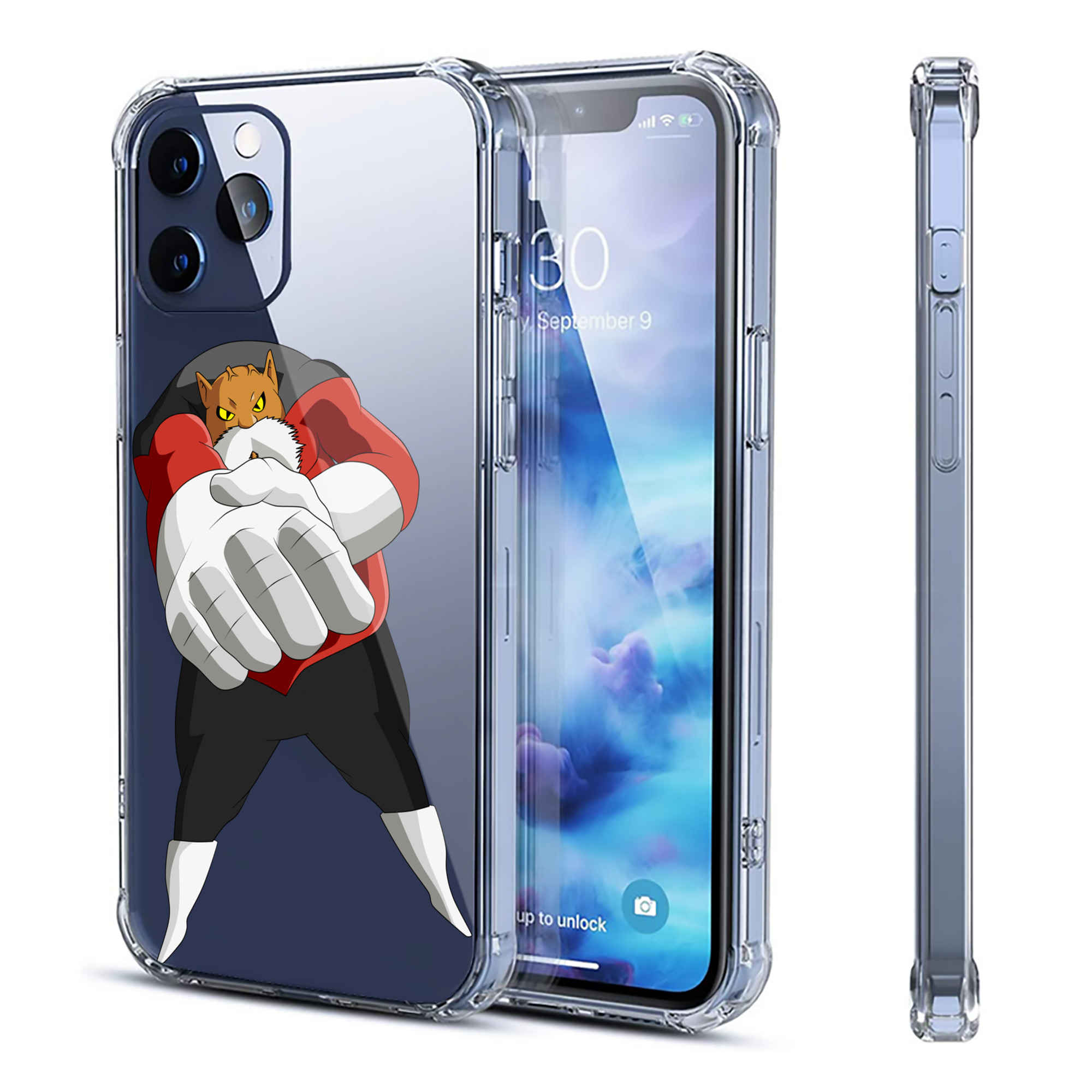 （画像用） ドラゴンボール DRAGON BALL 【iPhone 12シリーズ対応】透明スマホケース（クリアソフトケース）